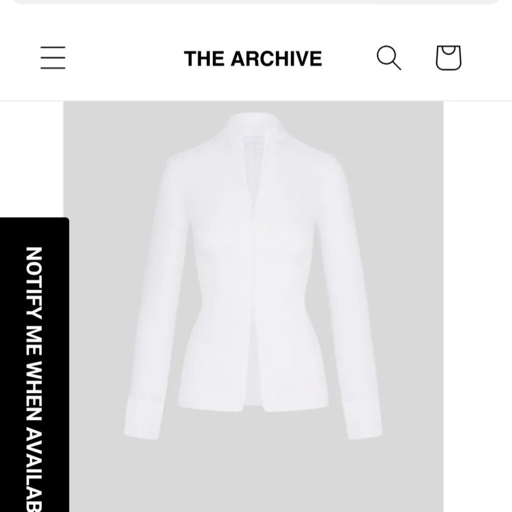 Classic Poplin Top -TheeArchive.